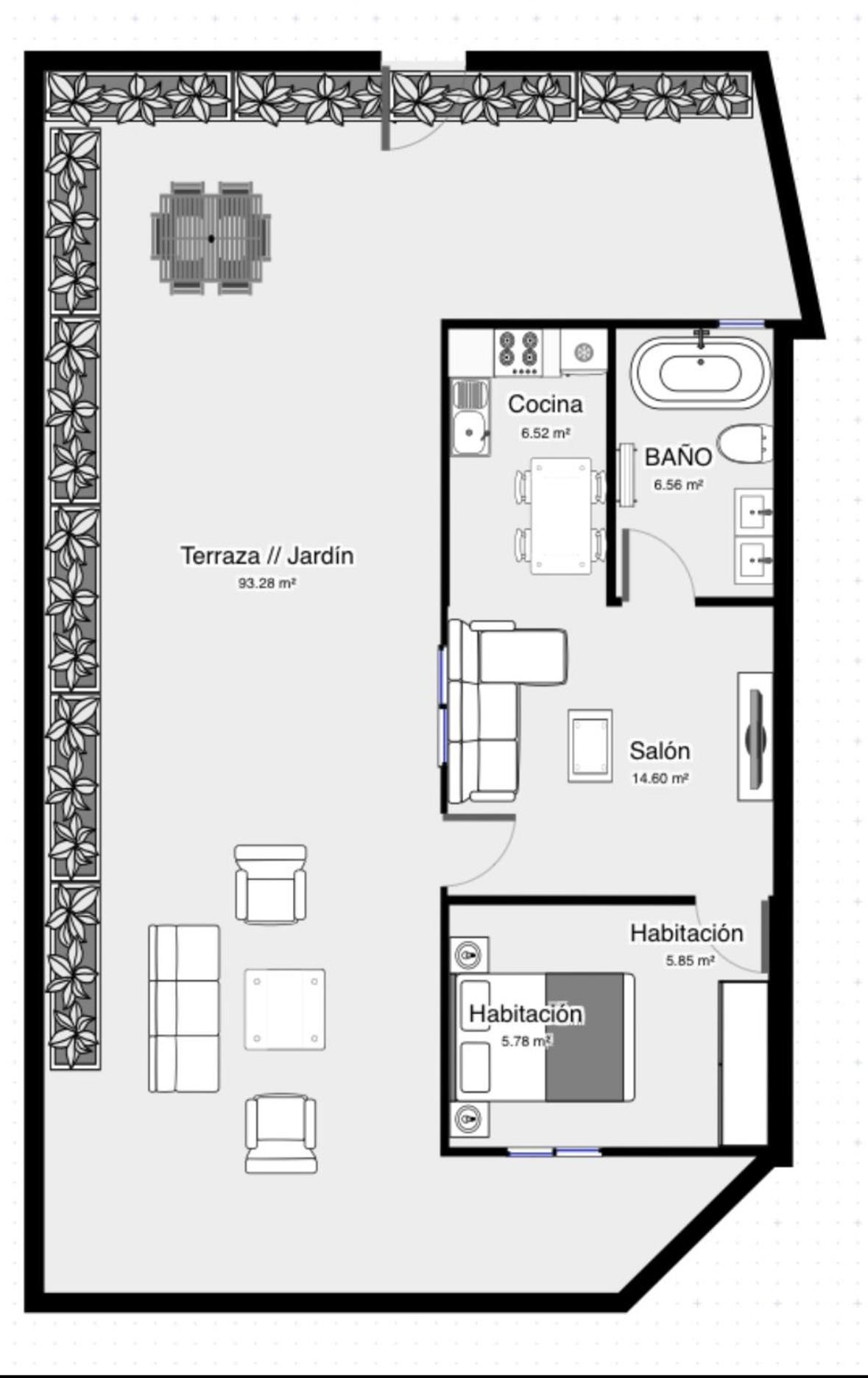 Luxury Loft Malaga Torremolinos Sol Lejlighed Eksteriør billede